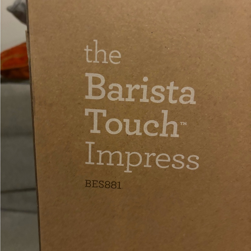 I’m selling a brand new in box Breville coffee/espresso machine